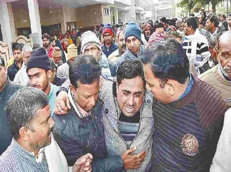 The murderer escaped from police negligence